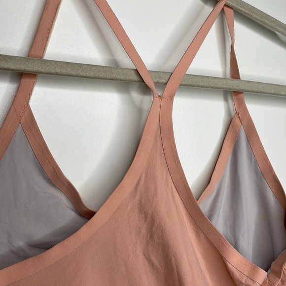 Outdoor Voices Exercise Dress Pink Peach Apricot Mauve Size Small - Picture 8 of 15